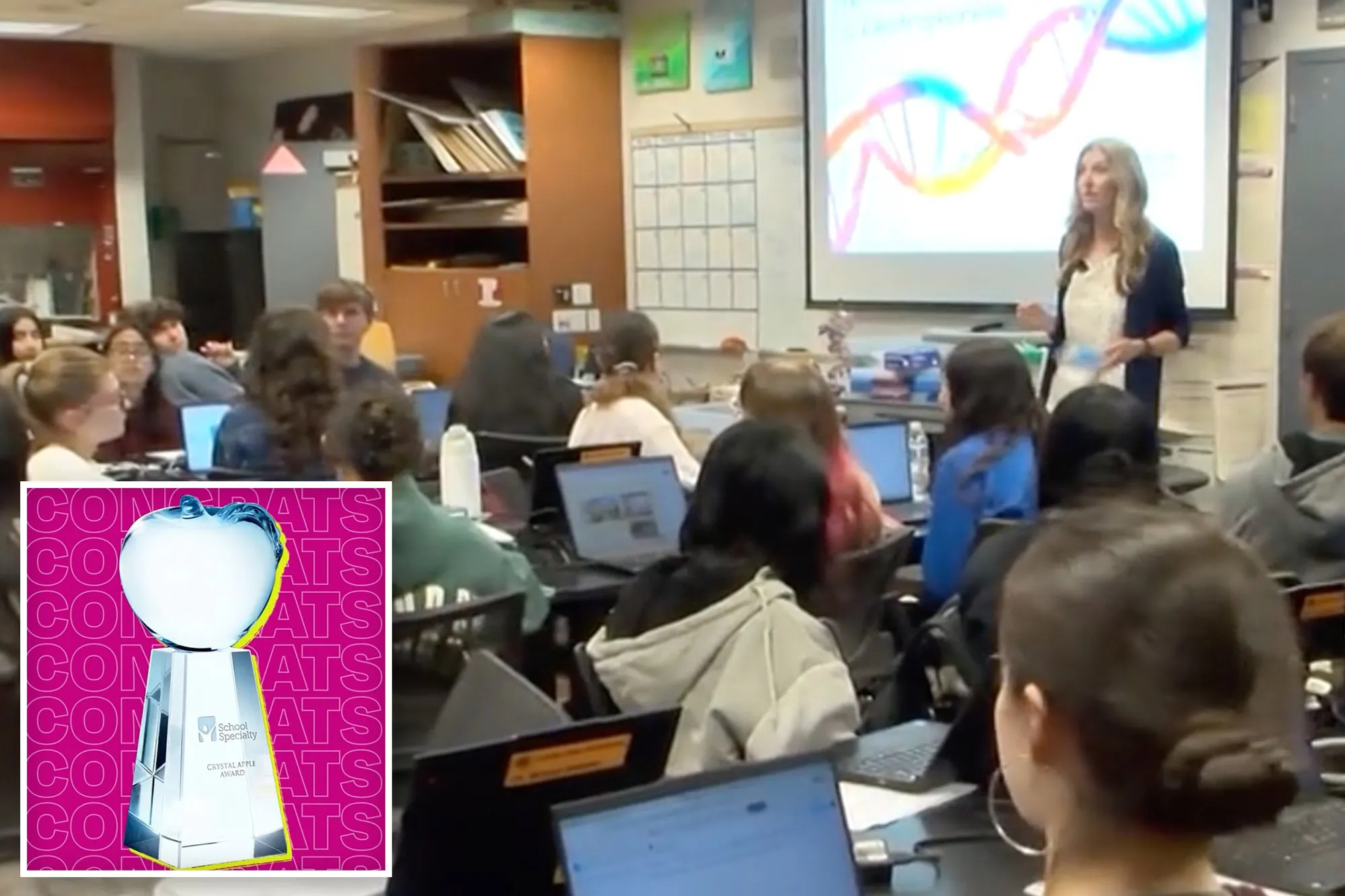 America dishes out prestigious award to five teachers — and one’s in California