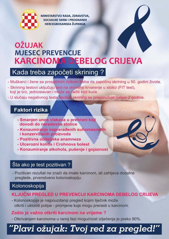 Najava završetka kampanje „Plavi ožujak“