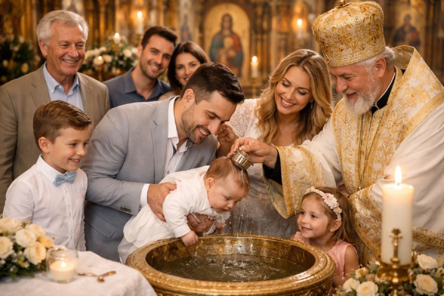 Zašto je krštenje bebe jedan od najvažnijih porodičnih trenutaka
