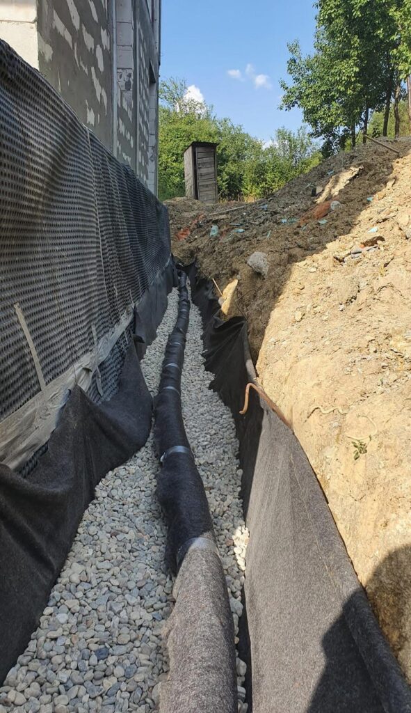 Pričini da montirame drenažna instalaciя