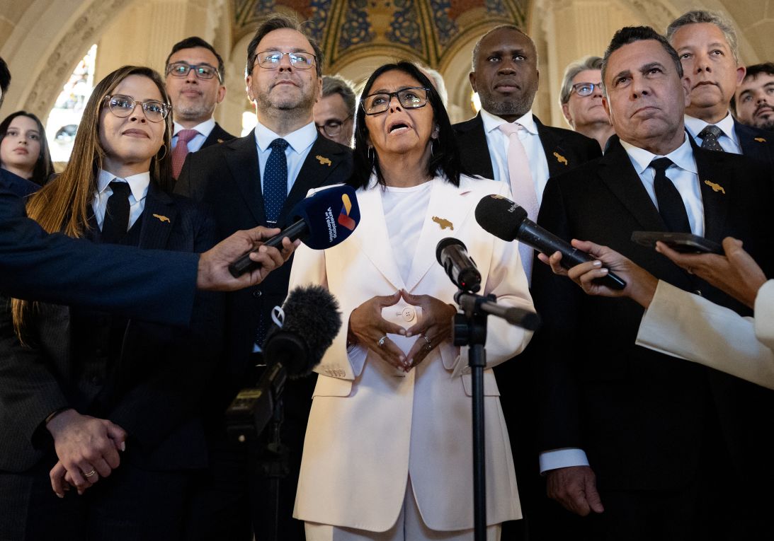 Her boss is in US prison. How the woman running Venezuela got Trump on her side