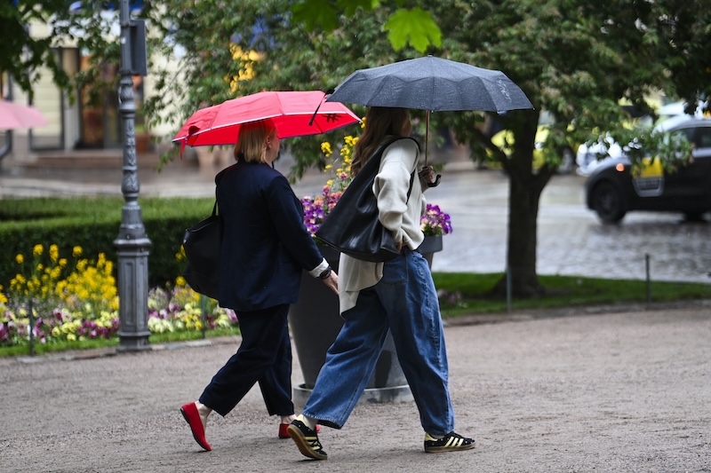 Cooler weather and thunderstorms return to Finland