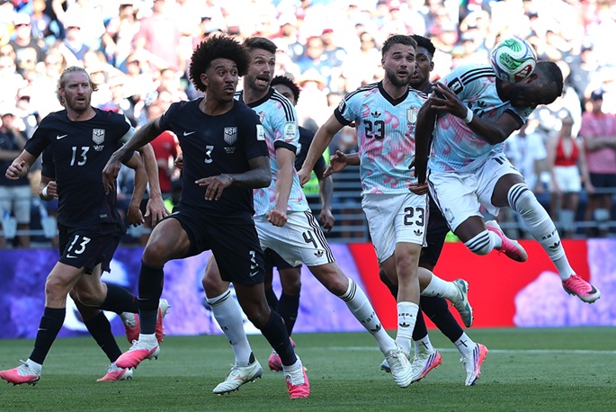 Belgium cruise past USA to face Spain in quarterfinals