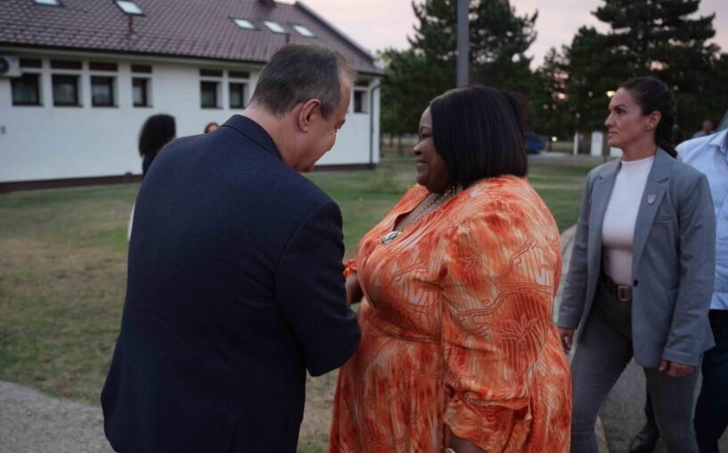 MINISTAR DAČIĆ SE SASTAO SA NAMIBIJSKOM KOLEGINICOM: "Uveren sam da će ova poseta dati novi impuls u razvoju naših odnosa" (FOTO)