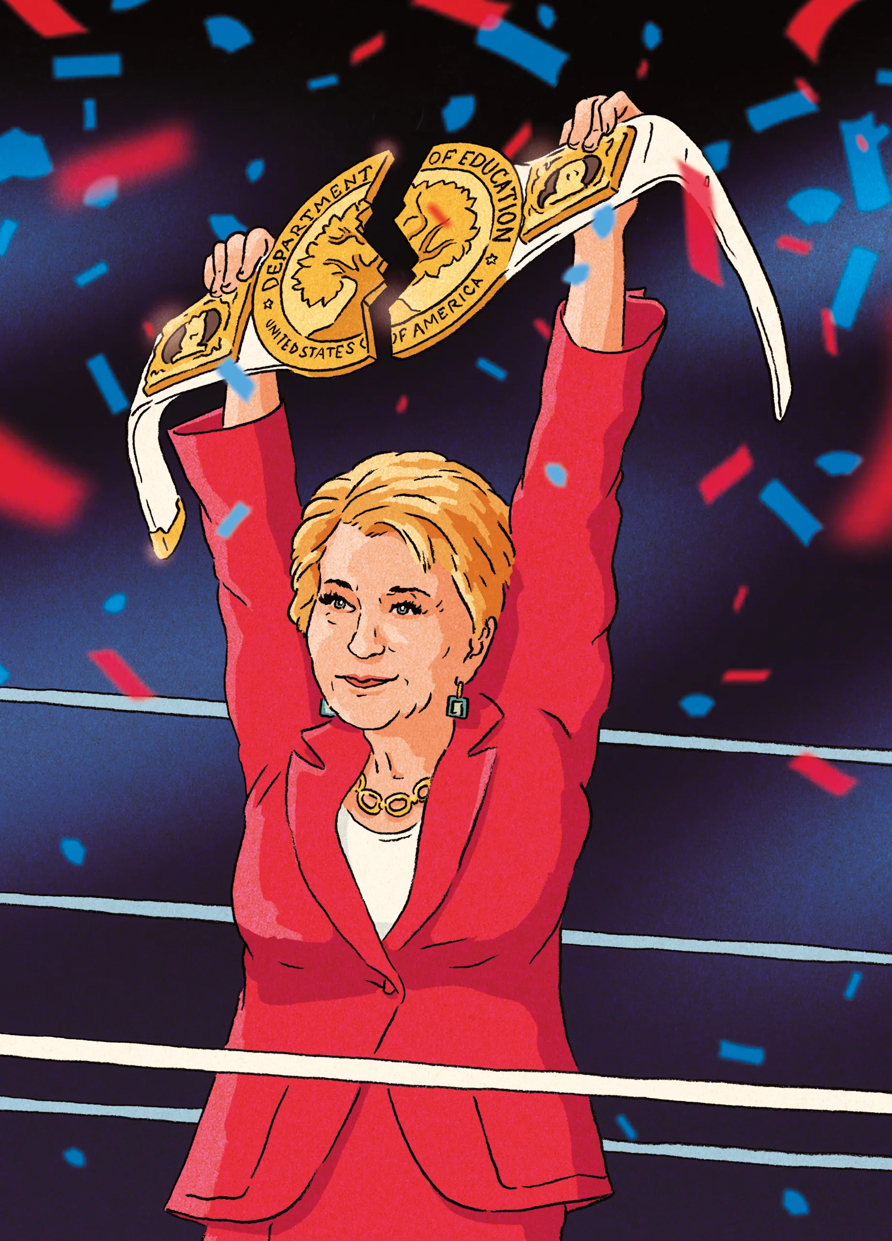 How Professional Wrestling Prepared Linda McMahon for Trump’s Cabinet