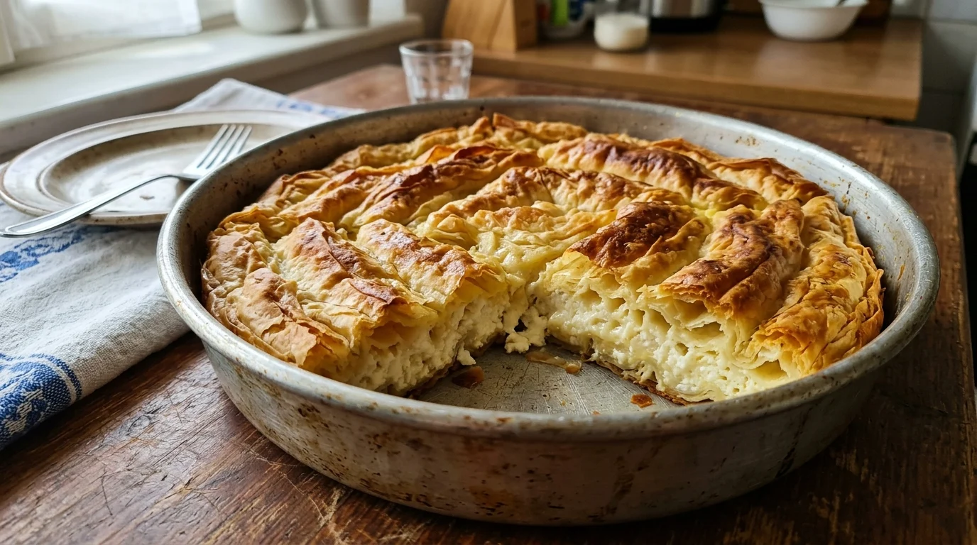 Kako da vam gibanica uvek uspe i ostane vazdušasta: Sjajnog trika sa 4 šolje malo ko bi se setio