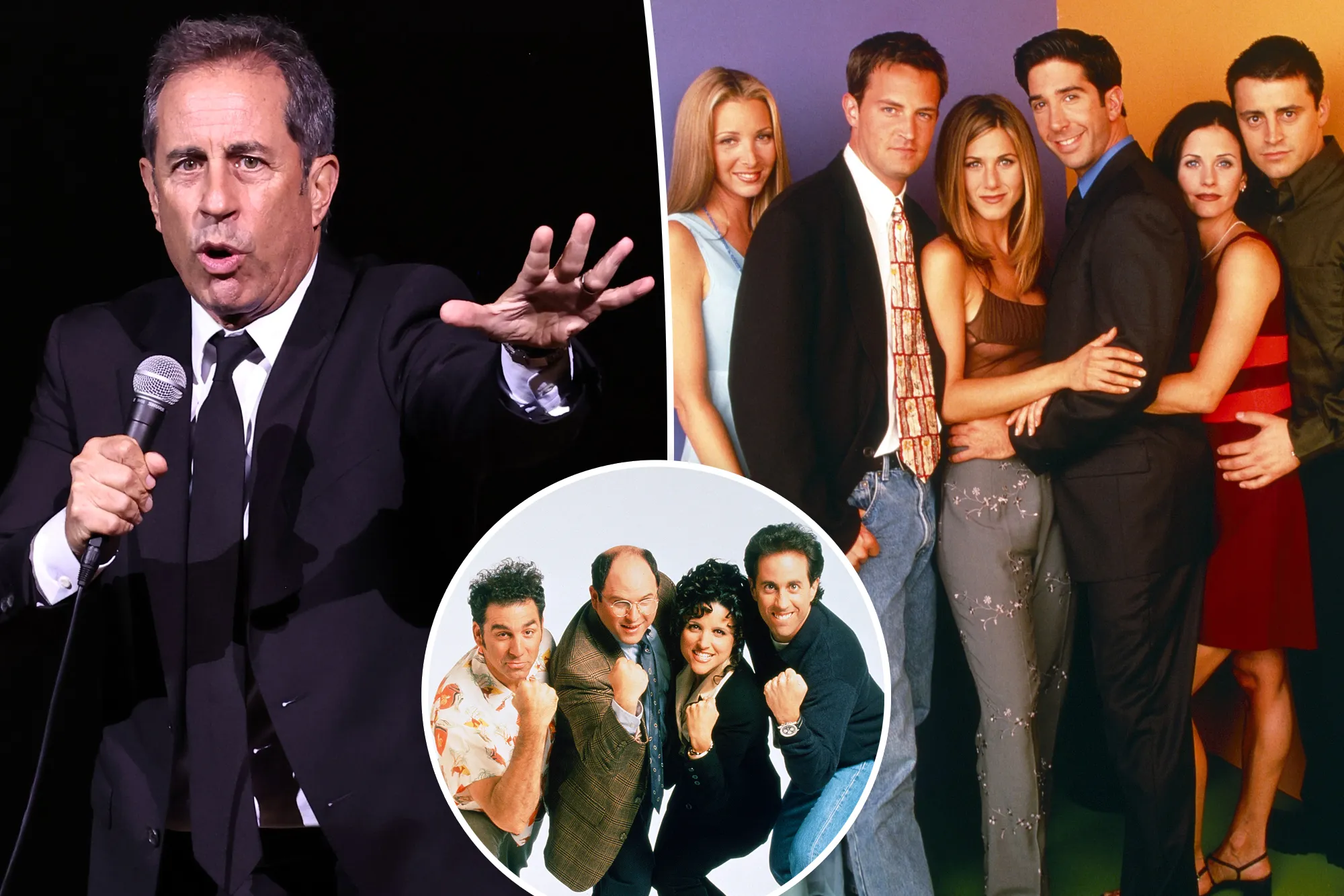 Jerry Seinfeld takes jab at ‘Friends,’ claims it copied his sitcom ‘Seinfeld’