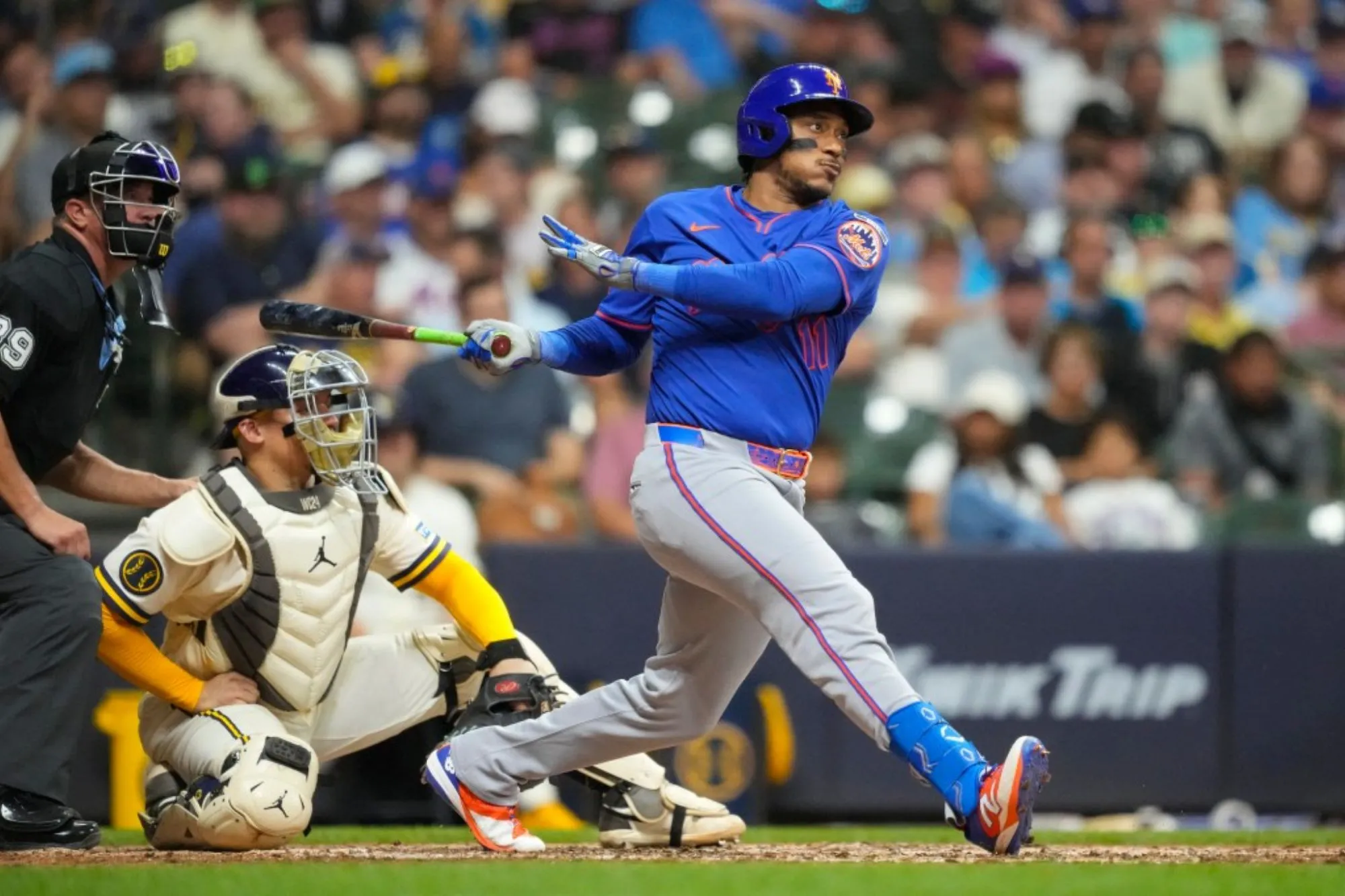 Jorge Polanco refocusing on his first base development as gears up to play position again