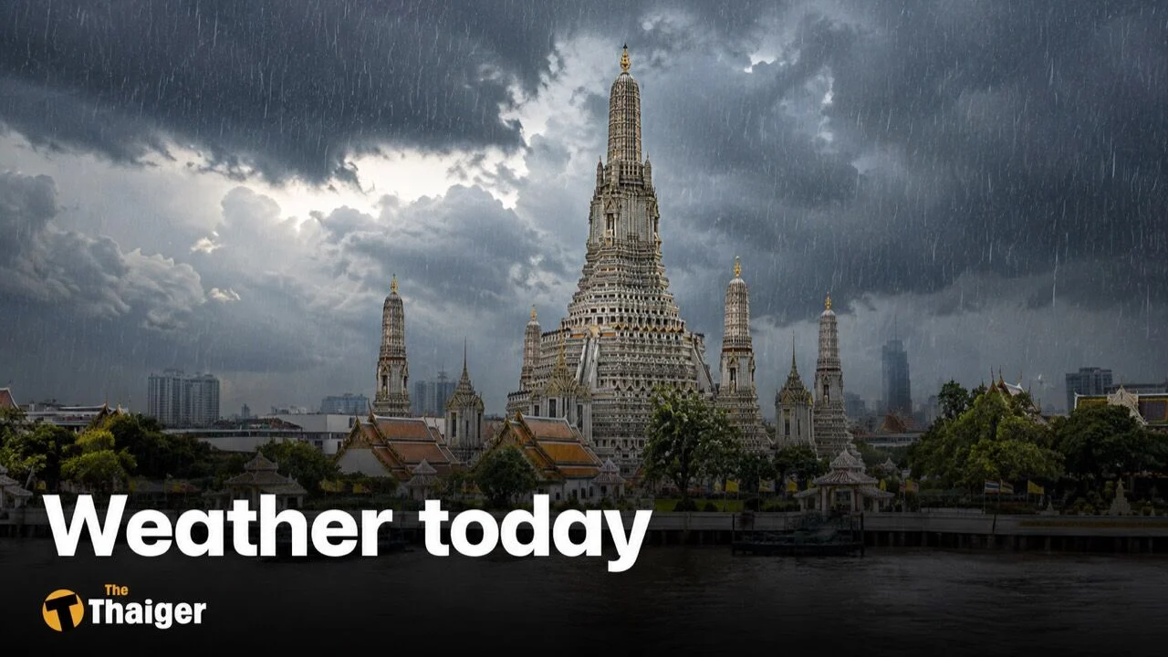 Thailand weather today, 17 August 2026: 60% chance of rain in Bangkok, flash flood warning