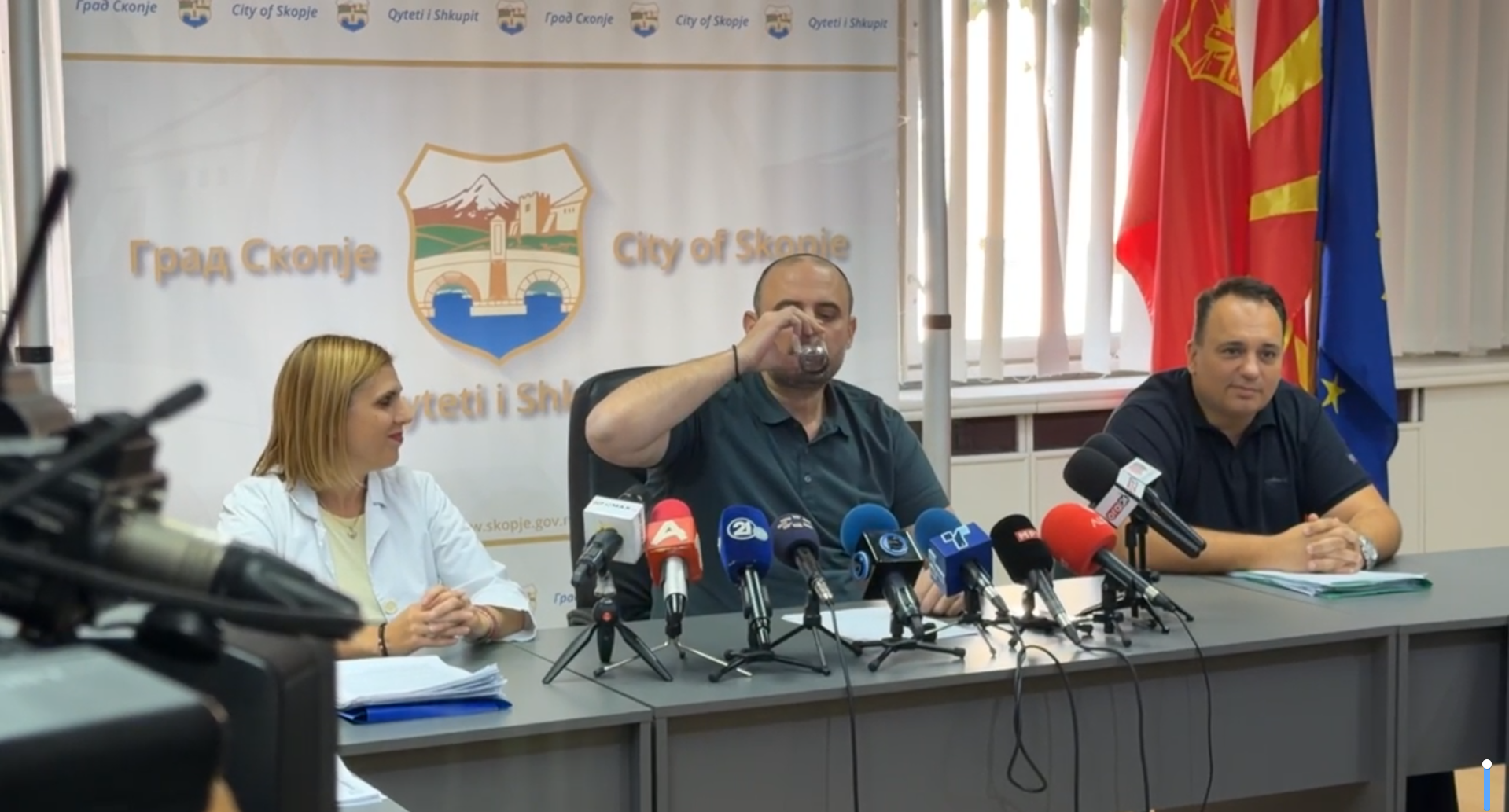 FAKTOR NA DENOT: Nadležnite potvrdija deka vodata vo Skopje e bezbedna, a nekolku lica se povikani vo policija za širenje nevistini