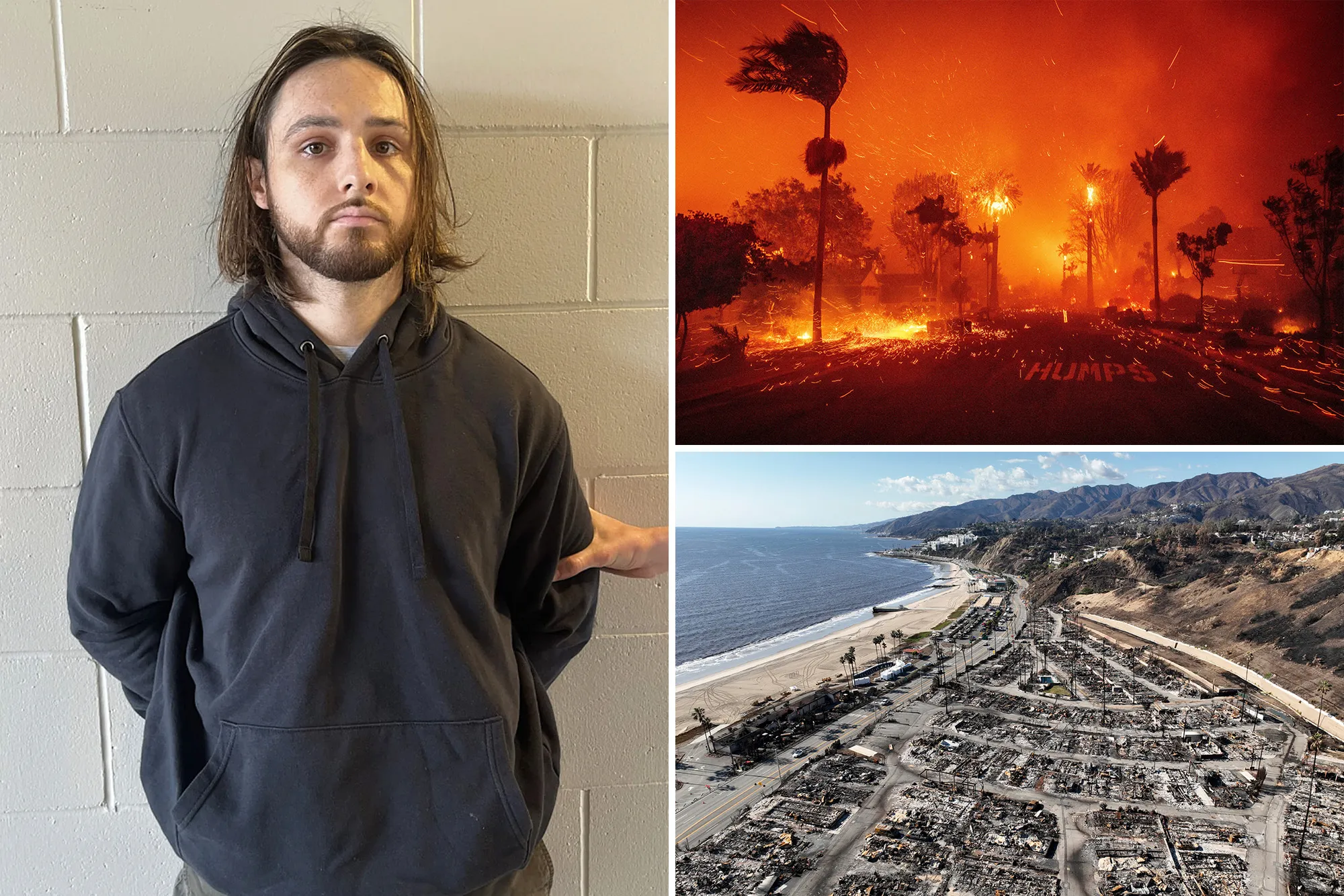 Accused Palisades Fire arsonist comes face to face with victims on eve of trail