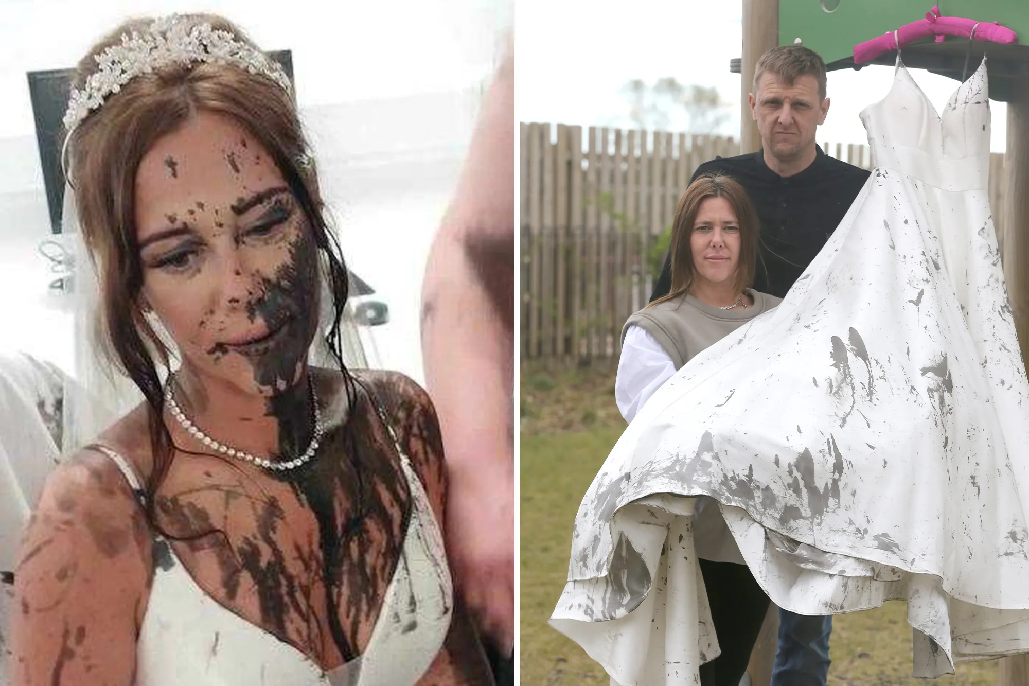 Truth behind ugly family feud that led to supposed ‘spur of the moment’ black paint attack on bride