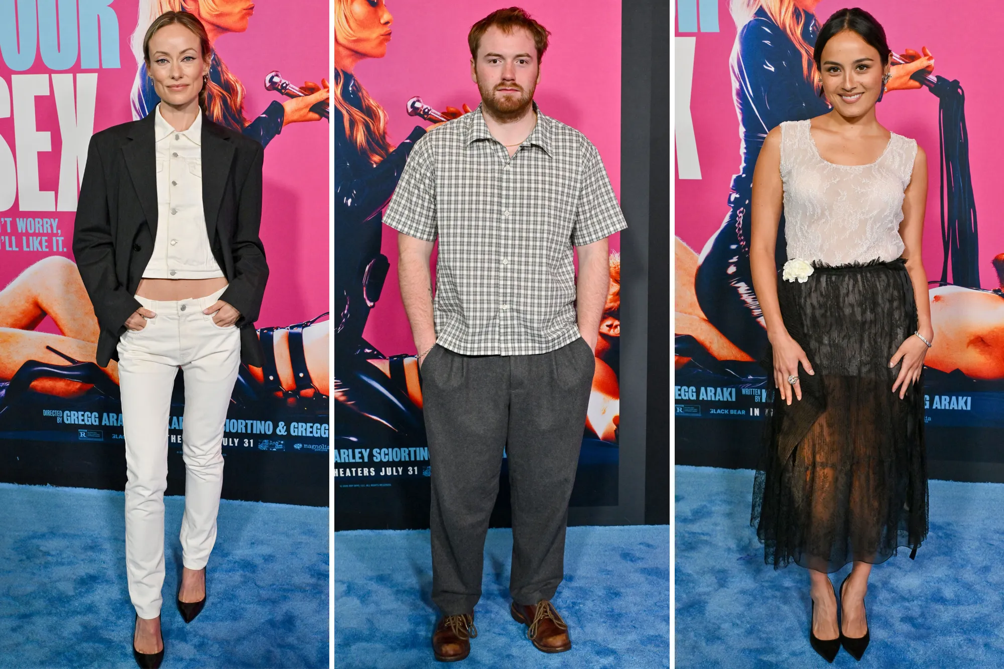 ‘I Want Your Sex’ LA premiere red carpet: Olivia Wilde, Cooper Hoffman, Chase Sui Wonders and more